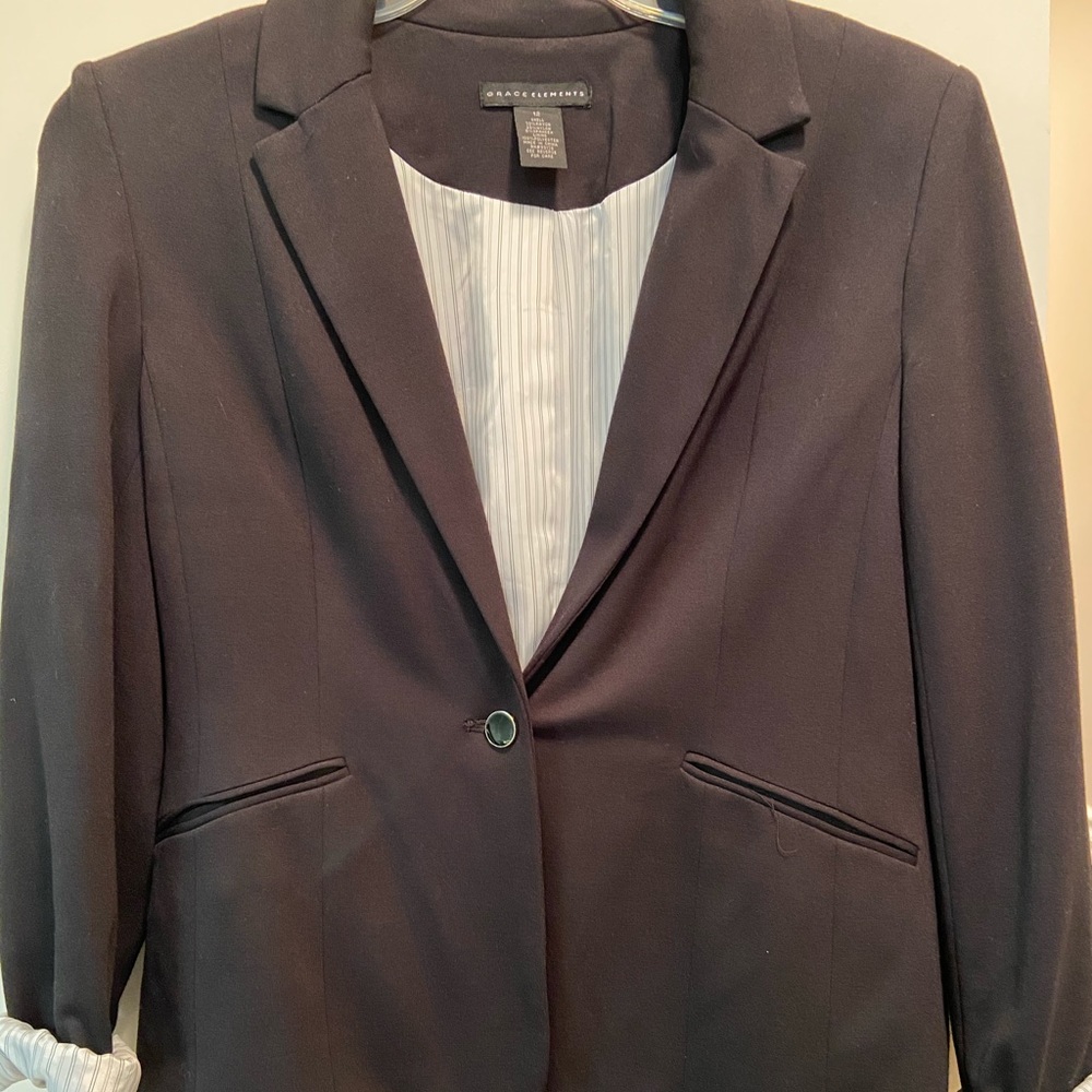 Black blazer